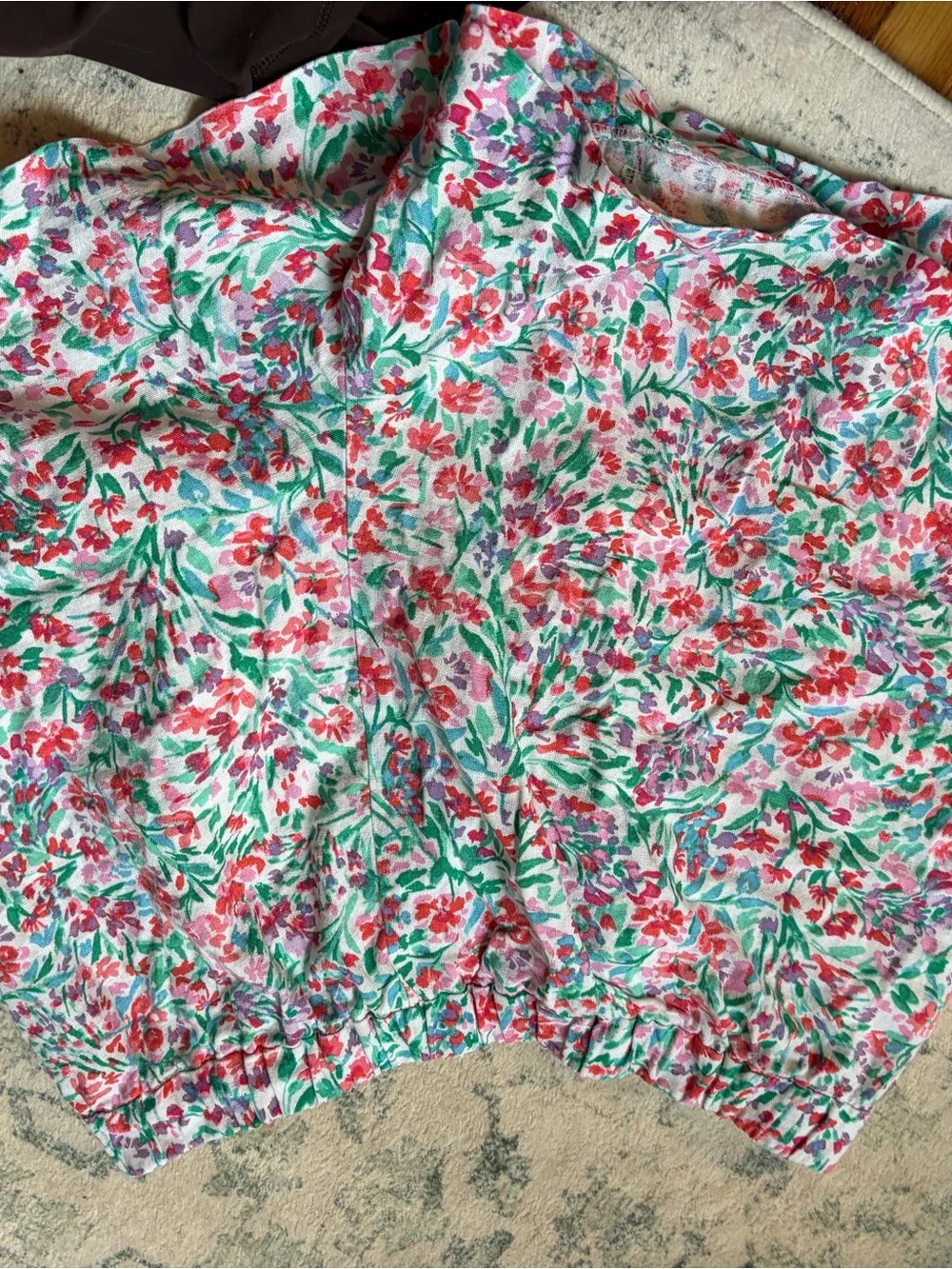 J. Crew Floral Linen Blend Shorts - Size 16